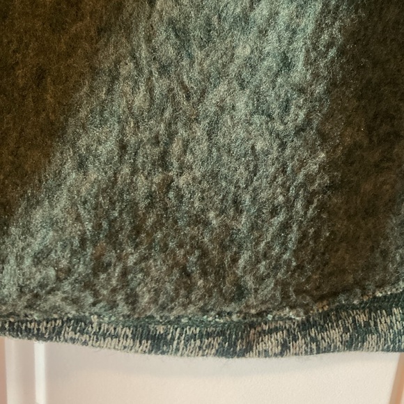 NWT Men's Medium Eddie Bauer Fleece Green Quarter Zip Classic Sweater (ABBA) - Picture 10 of 16